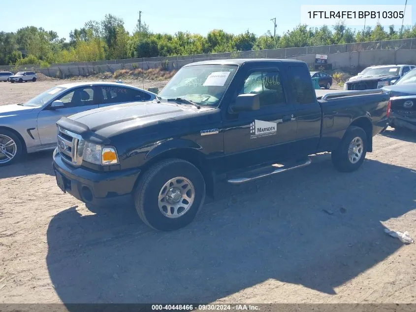 2011 Ford Ranger Xlt VIN: 1FTLR4FE1BPB10305 Lot: 40448466