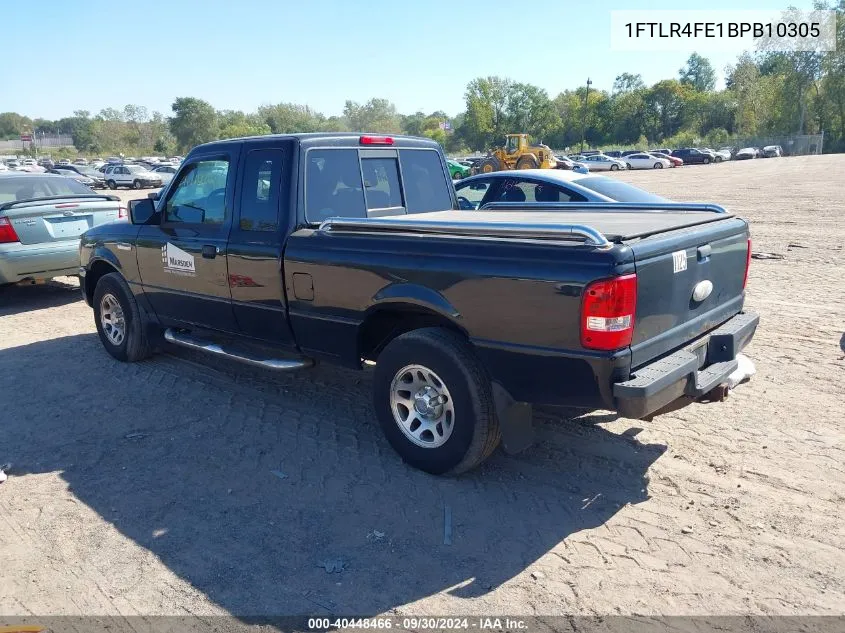 2011 Ford Ranger Xlt VIN: 1FTLR4FE1BPB10305 Lot: 40448466