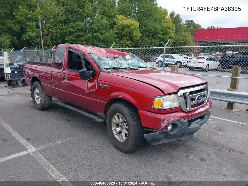 2011 Ford Ranger Xlt VIN: 1FTLR4FE7BPA38395 Lot: 40465029