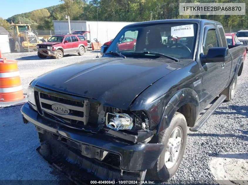 2011 Ford Ranger Sport VIN: 1FTKR1EE2BPA68870 Lot: 40490843