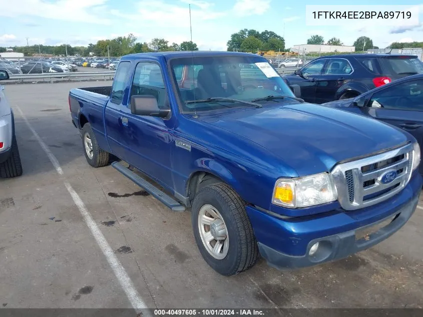 2011 Ford Ranger Xlt VIN: 1FTKR4EE2BPA89719 Lot: 40497605