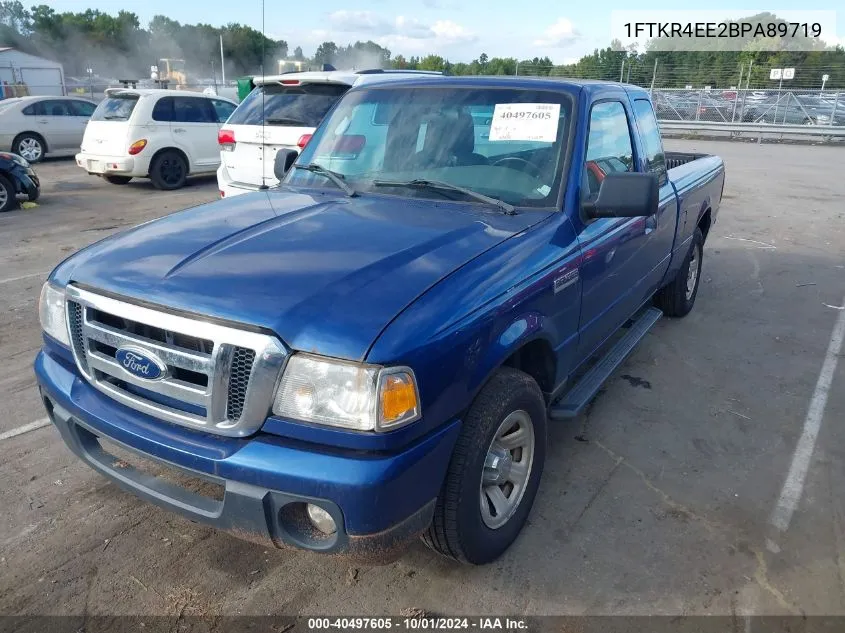 2011 Ford Ranger Xlt VIN: 1FTKR4EE2BPA89719 Lot: 40497605