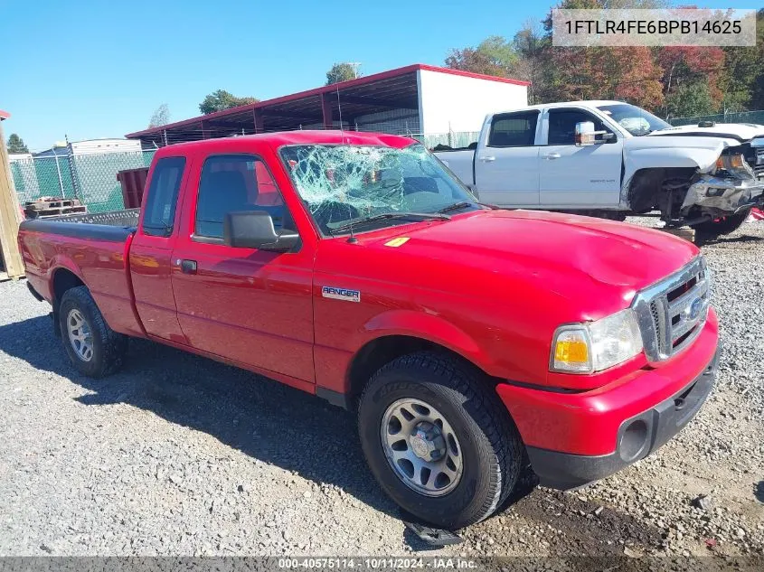 2011 Ford Ranger Xlt VIN: 1FTLR4FE6BPB14625 Lot: 40575114