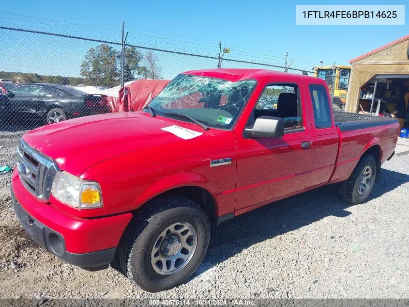 1FTLR4FE6BPB14625 2011 Ford Ranger Xlt