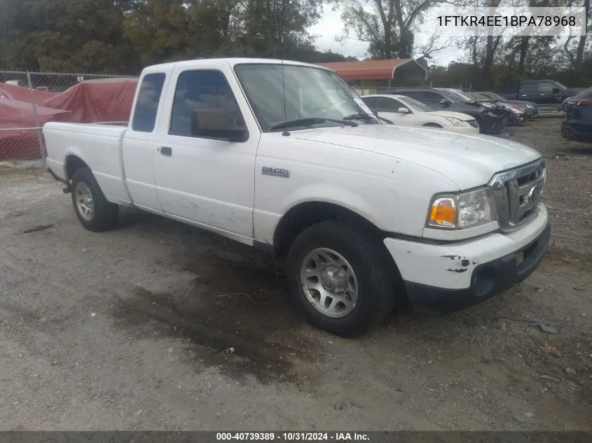 2011 Ford Ranger Xlt VIN: 1FTKR4EE1BPA78968 Lot: 40739389