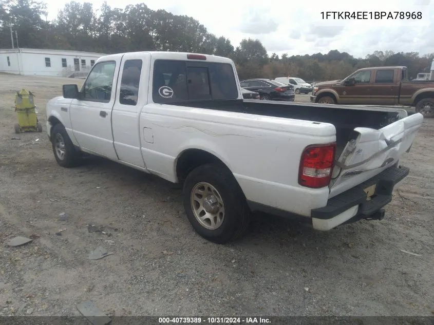 2011 Ford Ranger Xlt VIN: 1FTKR4EE1BPA78968 Lot: 40739389