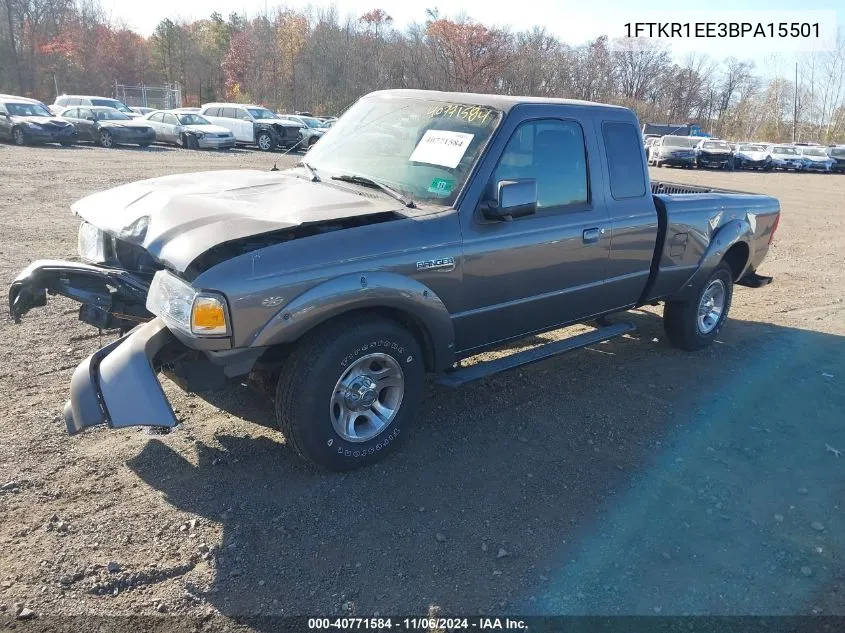 2011 Ford Ranger Sport VIN: 1FTKR1EE3BPA15501 Lot: 40771584