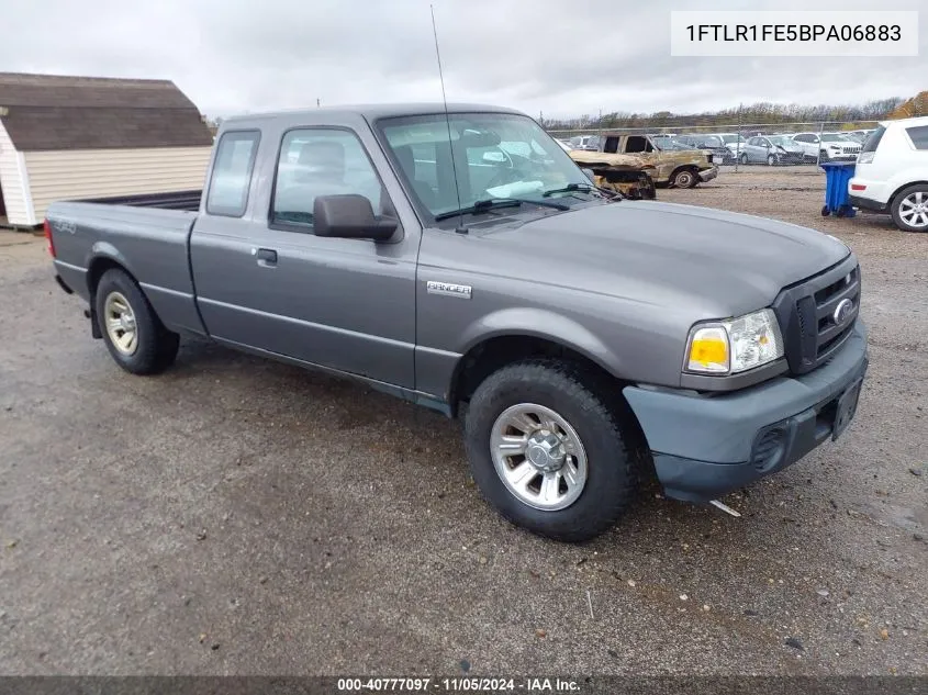 1FTLR1FE5BPA06883 2011 Ford Ranger Xl