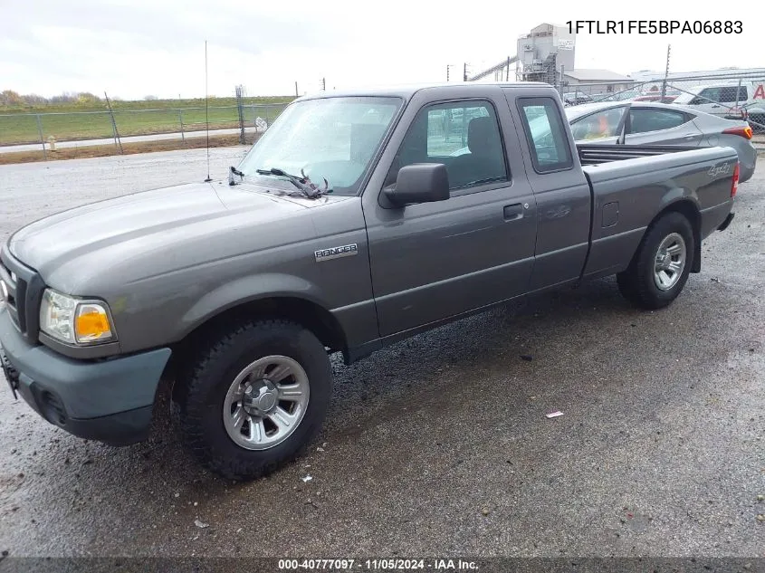 2011 Ford Ranger Xl VIN: 1FTLR1FE5BPA06883 Lot: 40777097