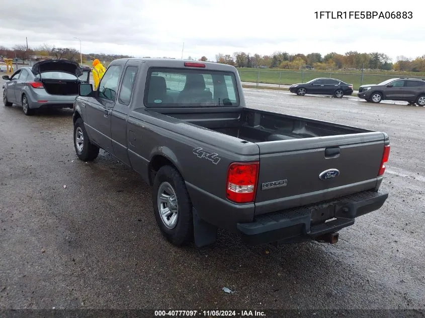 1FTLR1FE5BPA06883 2011 Ford Ranger Xl