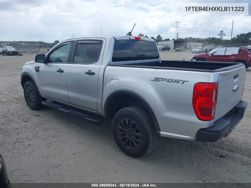 2019 Ford Ranger Xlt VIN: 1FTER4EHXKLB11223 Lot: 39699043