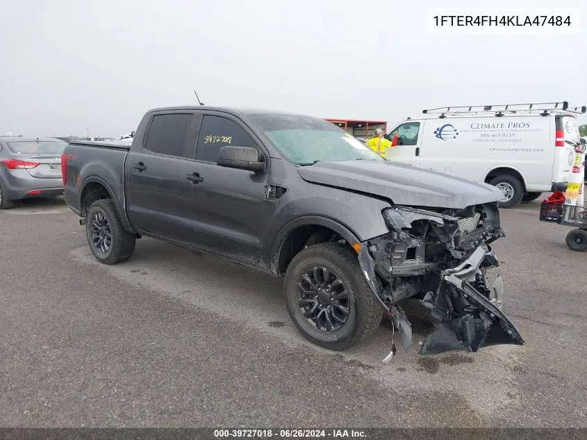 2019 Ford Ranger Xlt VIN: 1FTER4FH4KLA47484 Lot: 39727018