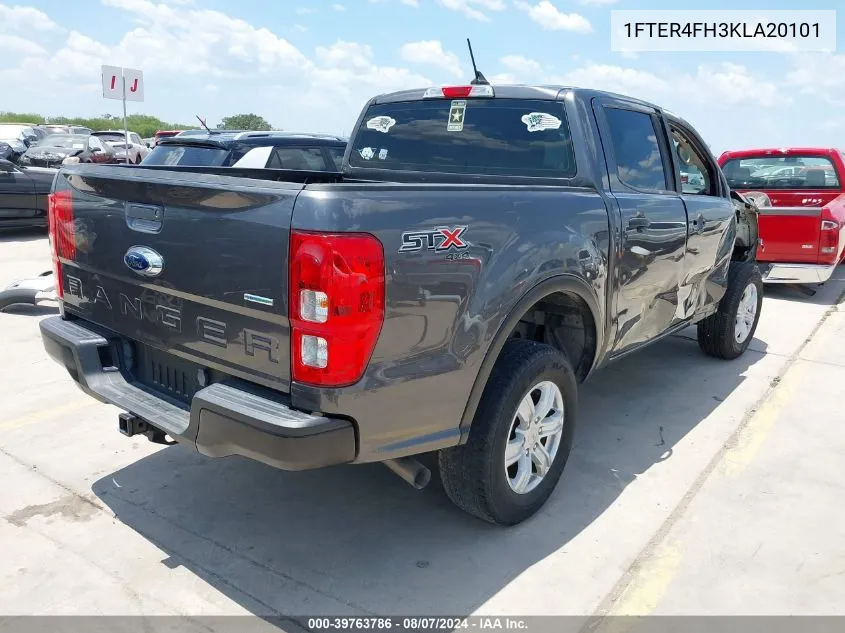 1FTER4FH3KLA20101 2019 Ford Ranger Xl