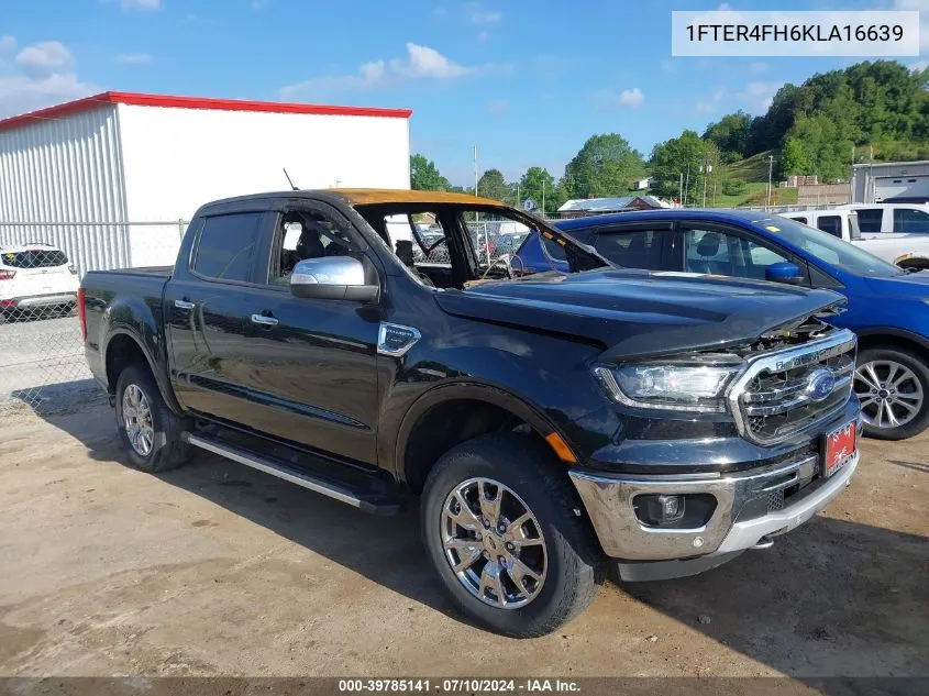 1FTER4FH6KLA16639 2019 Ford Ranger Lariat