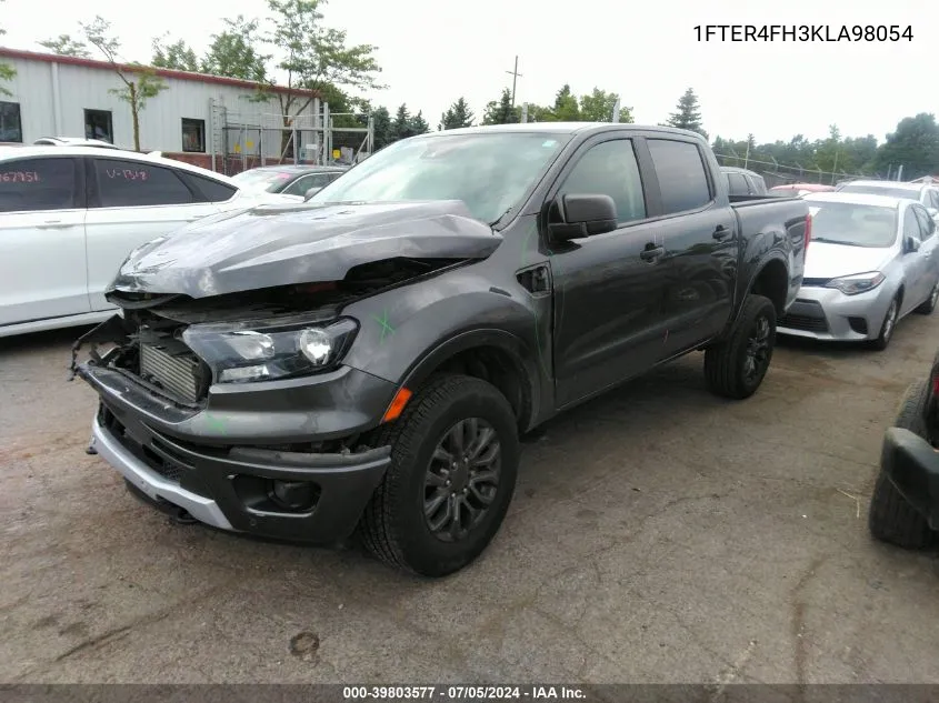 1FTER4FH3KLA98054 2019 Ford Ranger Xlt