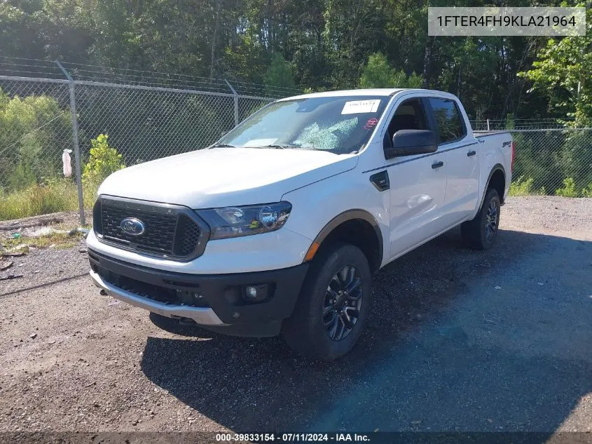 2019 Ford Ranger Xlt VIN: 1FTER4FH9KLA21964 Lot: 39833154