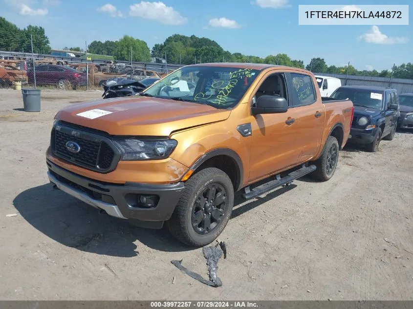 2019 Ford Ranger Xlt VIN: 1FTER4EH7KLA44872 Lot: 39972257