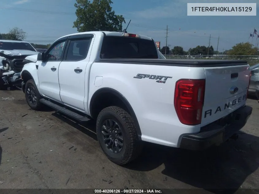 1FTER4FH0KLA15129 2019 Ford Ranger Xlt