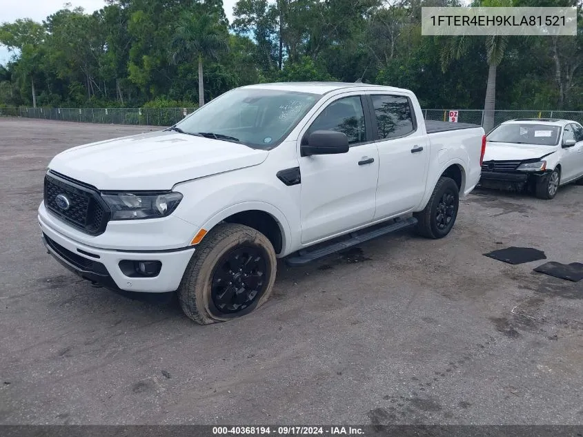 2019 Ford Ranger Xlt VIN: 1FTER4EH9KLA81521 Lot: 40368194