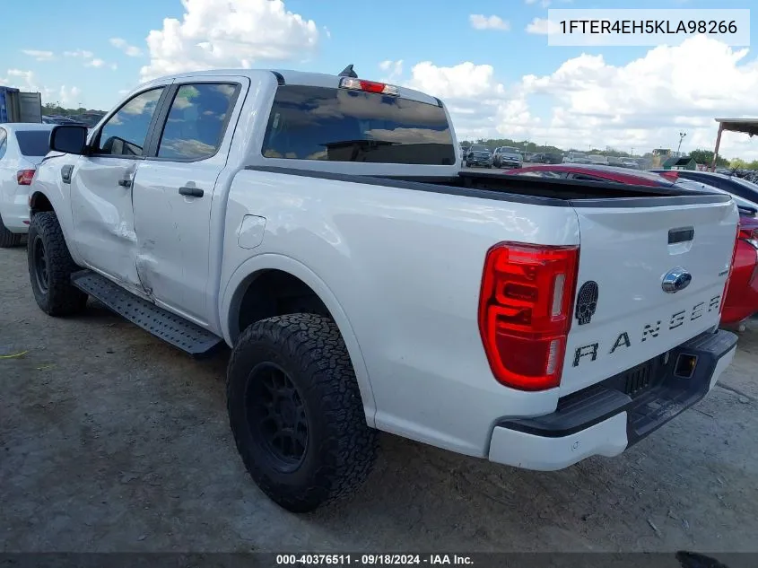 2019 Ford Ranger Xl/Xlt/Lariat VIN: 1FTER4EH5KLA98266 Lot: 40376511