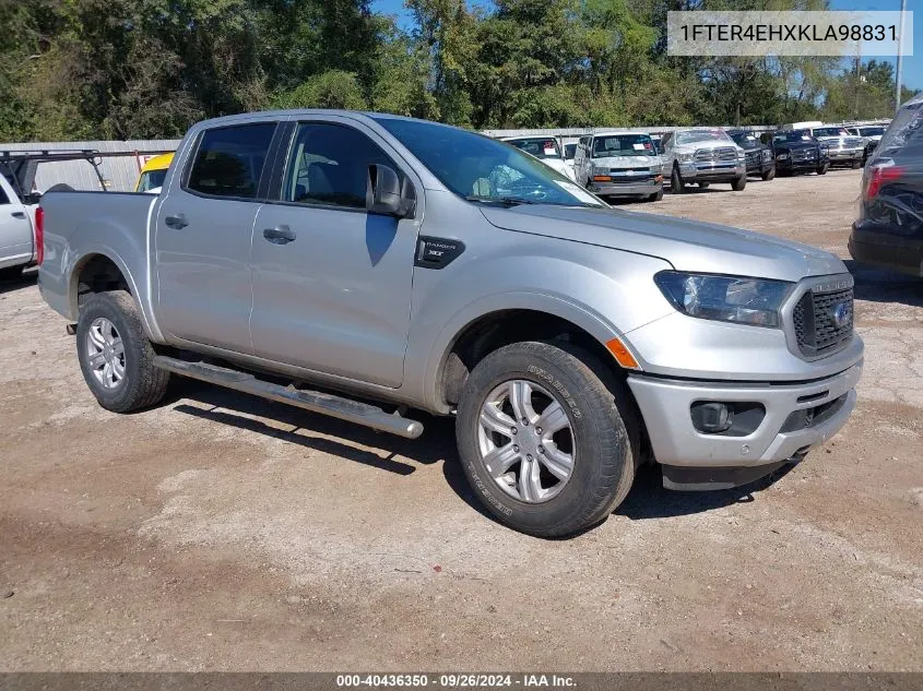 2019 Ford Ranger Xl/Xlt/Lariat VIN: 1FTER4EHXKLA98831 Lot: 40436350