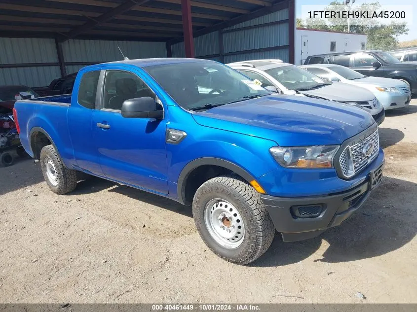 2019 Ford Ranger Xl VIN: 1FTER1EH9KLA45200 Lot: 40461449