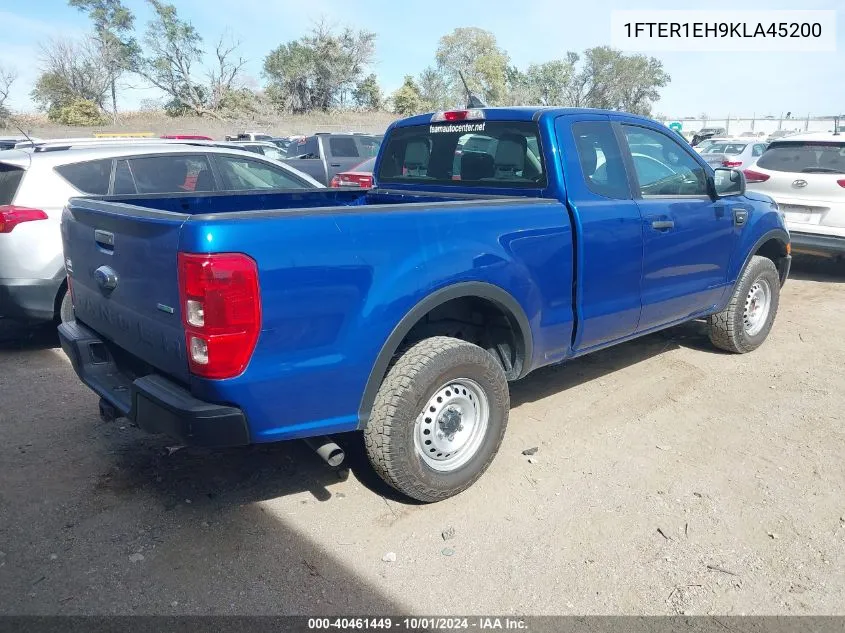 2019 Ford Ranger Xl VIN: 1FTER1EH9KLA45200 Lot: 40461449