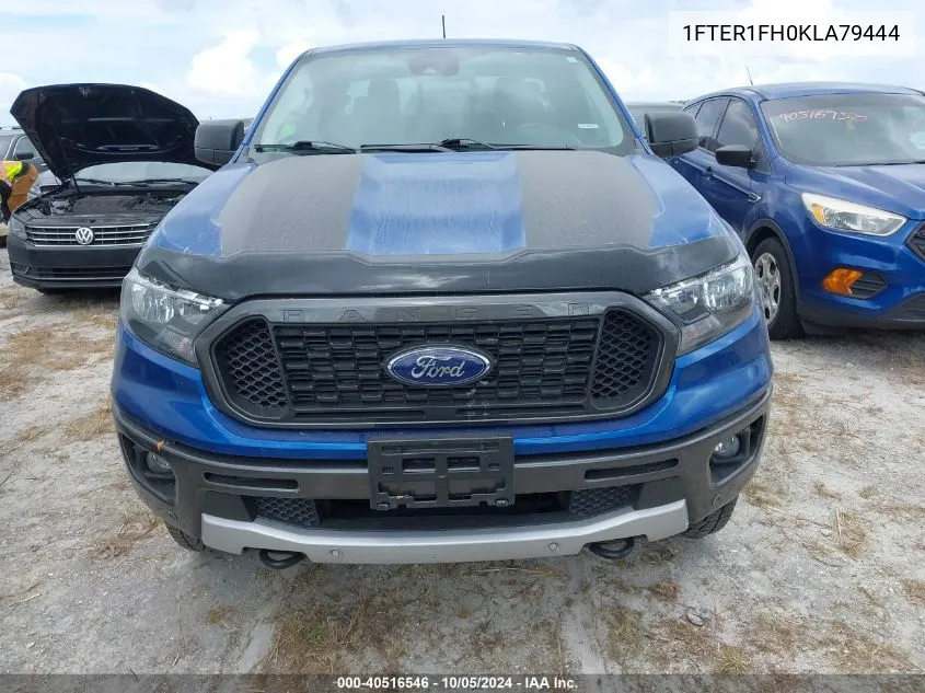 2019 Ford Ranger Xl/Xlt/Lariat VIN: 1FTER1FH0KLA79444 Lot: 40516546