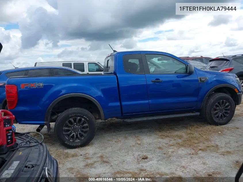 2019 Ford Ranger Xl/Xlt/Lariat VIN: 1FTER1FH0KLA79444 Lot: 40516546