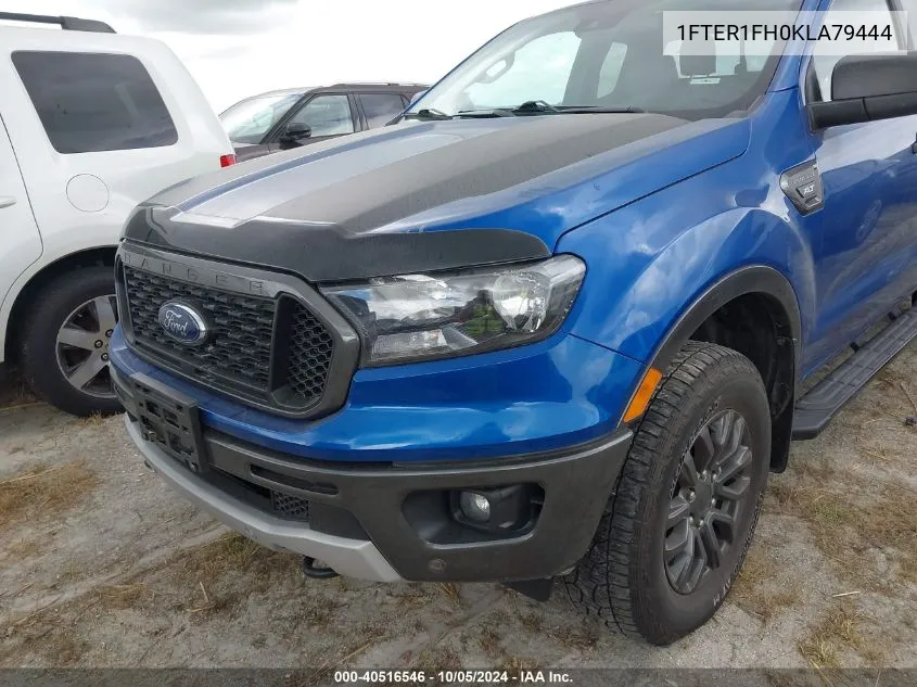 2019 Ford Ranger Xl/Xlt/Lariat VIN: 1FTER1FH0KLA79444 Lot: 40516546