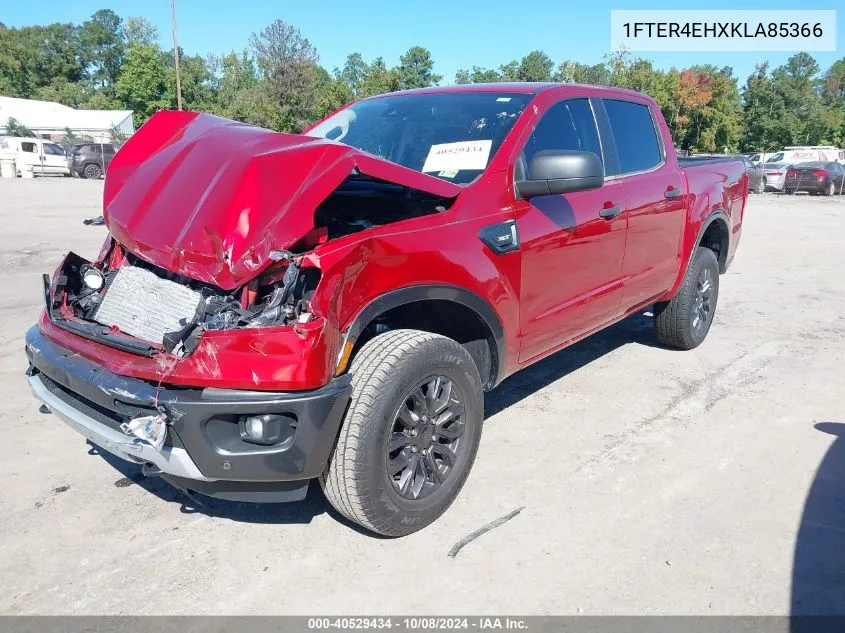 2019 Ford Ranger Xlt VIN: 1FTER4EHXKLA85366 Lot: 40529434