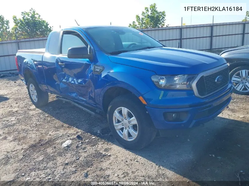 2019 Ford Ranger Xlt VIN: 1FTER1EH2KLA16184 Lot: 40536657