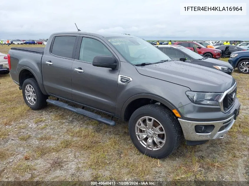 2019 Ford Ranger Xl/Xlt/Lariat VIN: 1FTER4EH4KLA16964 Lot: 40540413