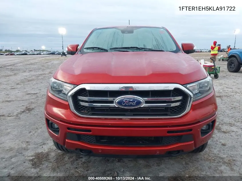 2019 Ford Ranger Xl/Xlt/Lariat VIN: 1FTER1EH5KLA91722 Lot: 40559265