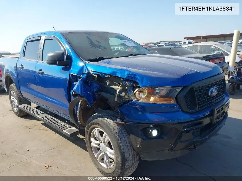 2019 Ford Ranger Xl/Xlt/Lariat VIN: 1FTER4EH1KLA38341 Lot: 40580522