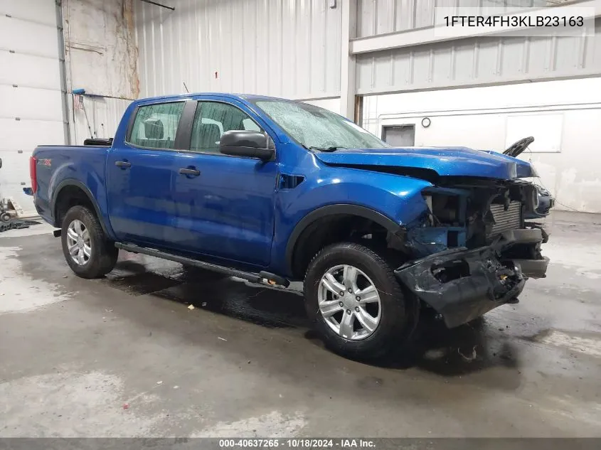 2019 Ford Ranger Xl VIN: 1FTER4FH3KLB23163 Lot: 40637265