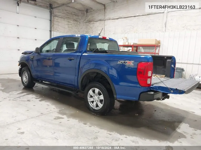 2019 Ford Ranger Xl VIN: 1FTER4FH3KLB23163 Lot: 40637265