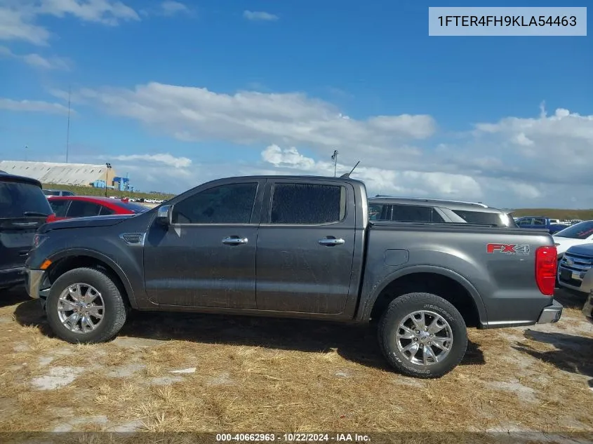 2019 Ford Ranger Lariat VIN: 1FTER4FH9KLA54463 Lot: 40662963