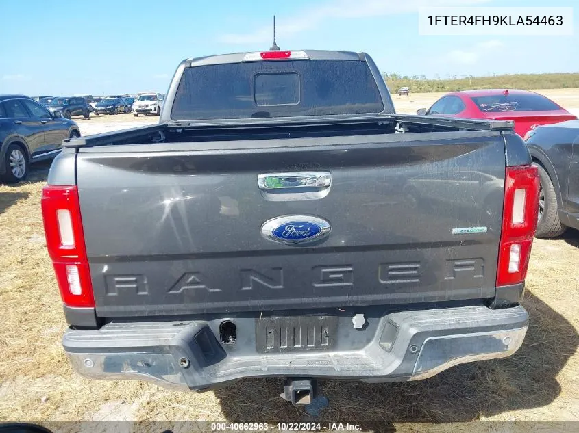 2019 Ford Ranger Lariat VIN: 1FTER4FH9KLA54463 Lot: 40662963