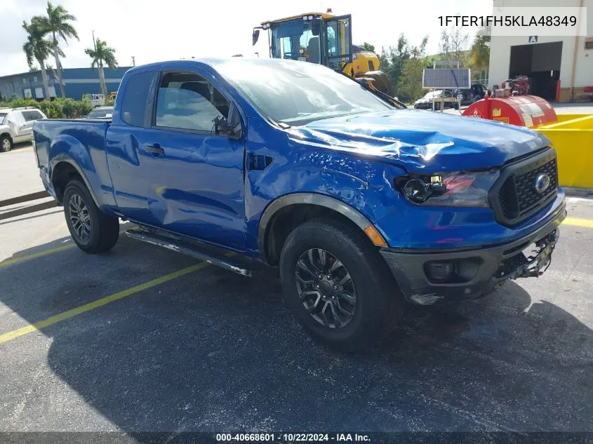 2019 Ford Ranger Xlt VIN: 1FTER1FH5KLA48349 Lot: 40668601