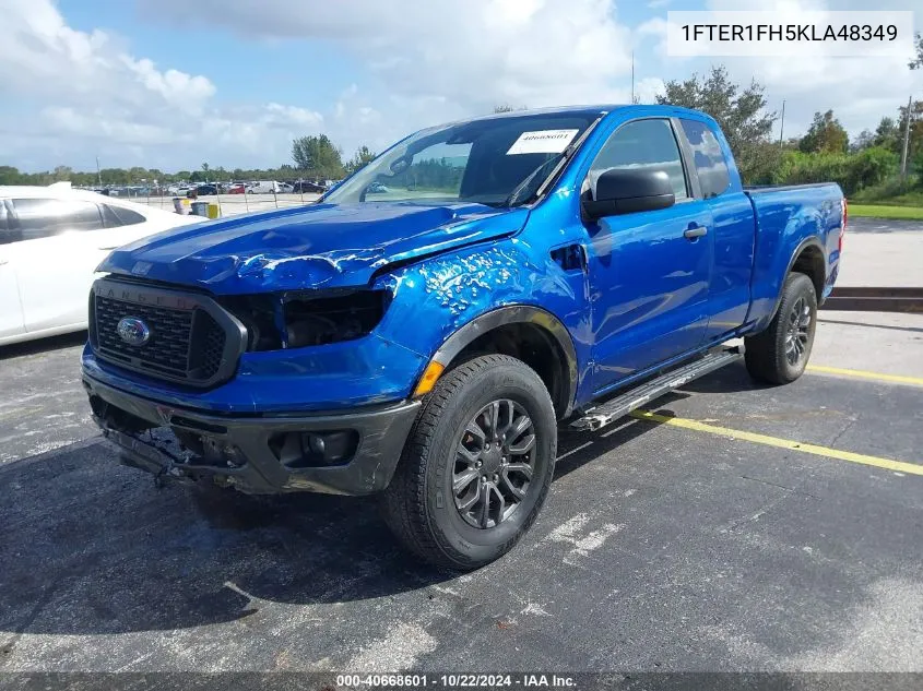 2019 Ford Ranger Xlt VIN: 1FTER1FH5KLA48349 Lot: 40668601