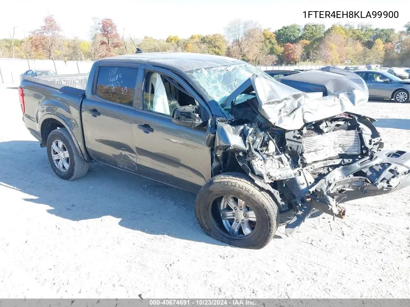 2019 Ford Ranger Xlt VIN: 1FTER4EH8KLA99900 Lot: 40674691