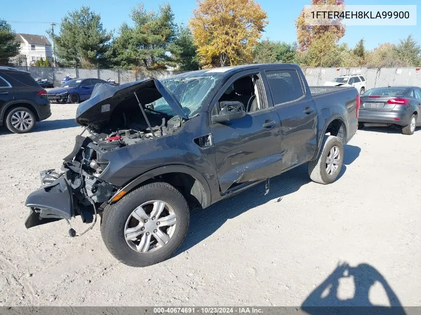 2019 Ford Ranger Xlt VIN: 1FTER4EH8KLA99900 Lot: 40674691