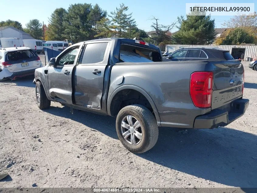 2019 Ford Ranger Xlt VIN: 1FTER4EH8KLA99900 Lot: 40674691