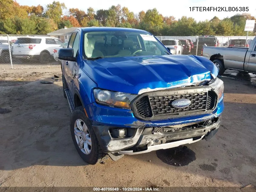 2019 Ford Ranger Xl VIN: 1FTER4FH2KLB06385 Lot: 40705049