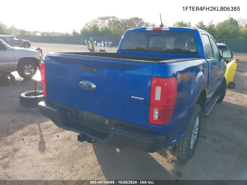 2019 Ford Ranger Xl VIN: 1FTER4FH2KLB06385 Lot: 40705049