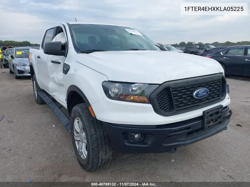 2019 Ford Ranger Xl VIN: 1FTER4EHXKLA05225 Lot: 40789132