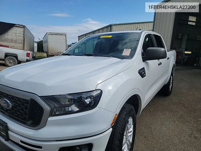 2019 Ford Ranger Xlt VIN: 1FTER4EH5KLA27200 Lot: 40866178