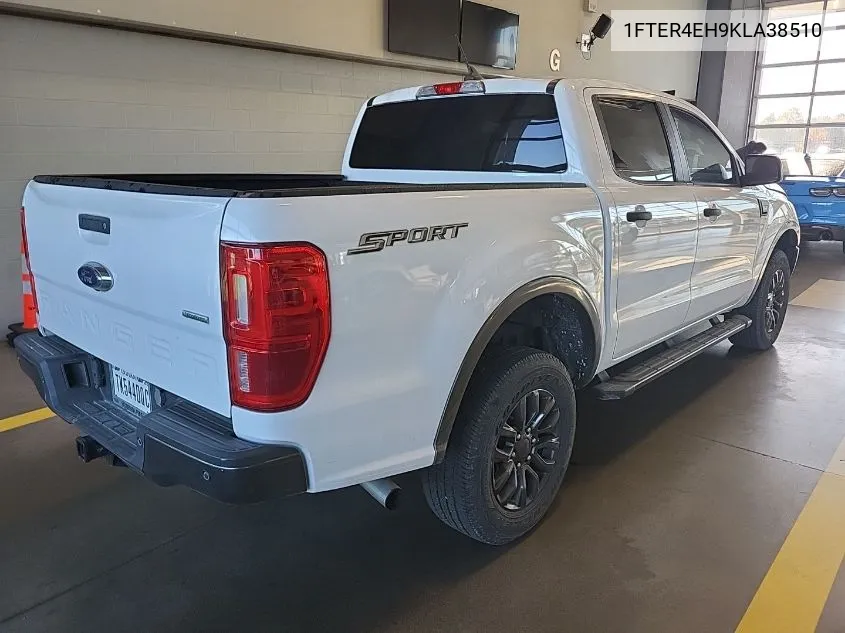 2019 Ford Ranger Xl/Xlt/Lariat VIN: 1FTER4EH9KLA38510 Lot: 40881161