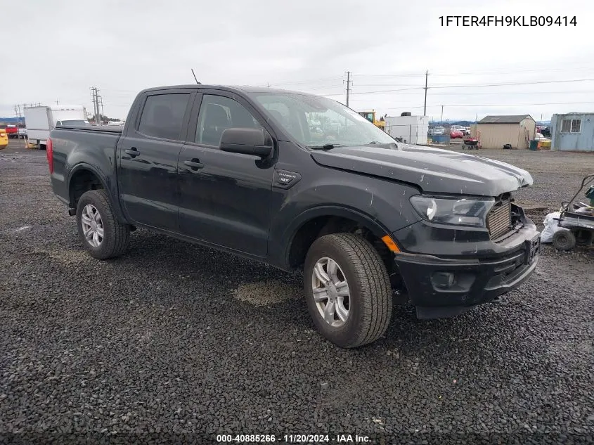 2019 Ford Ranger Xlt VIN: 1FTER4FH9KLB09414 Lot: 40885266